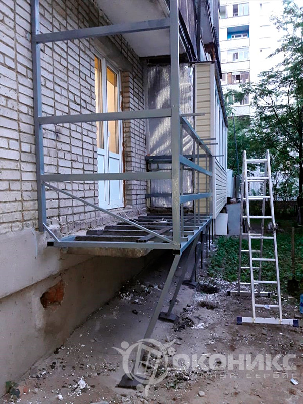 Строительство балкона  под ключ