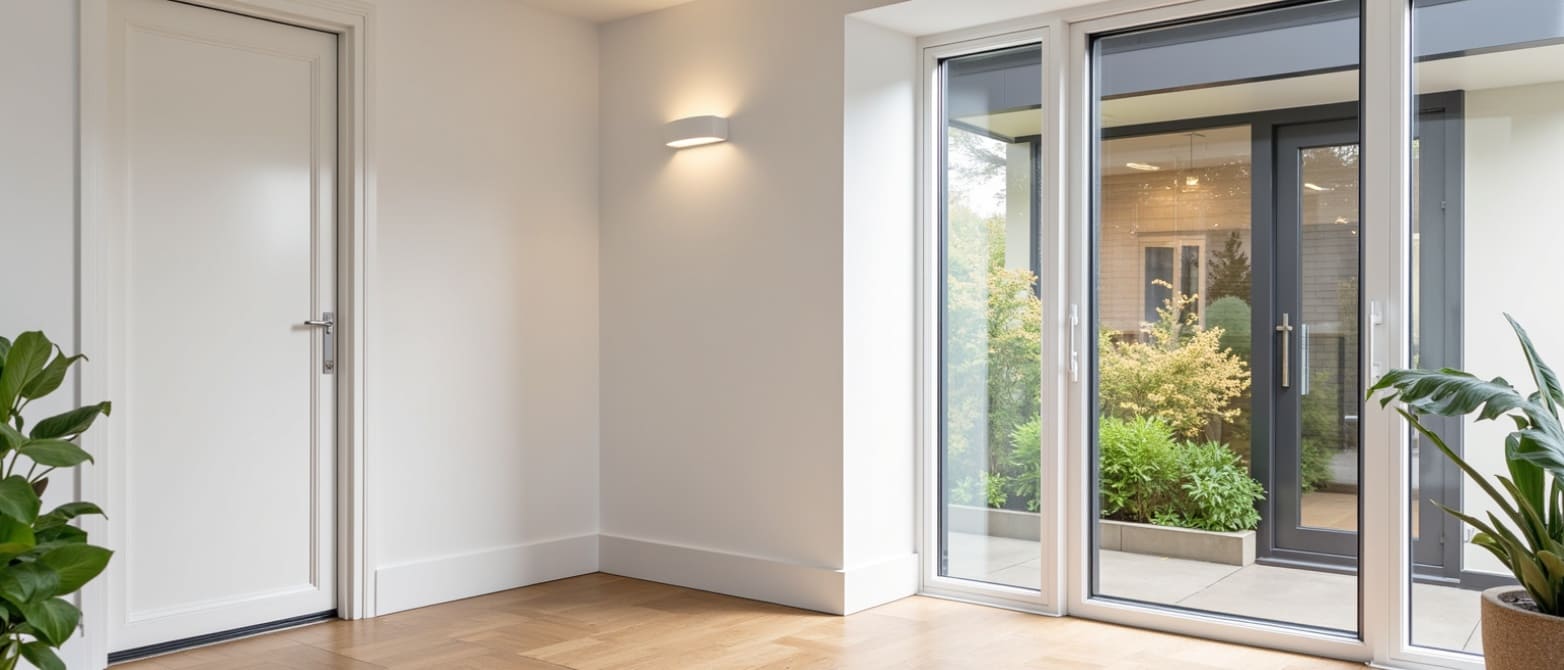 Пластиковые двери REHAU