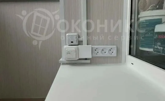 Остекление лоджии, отделка ПВХ