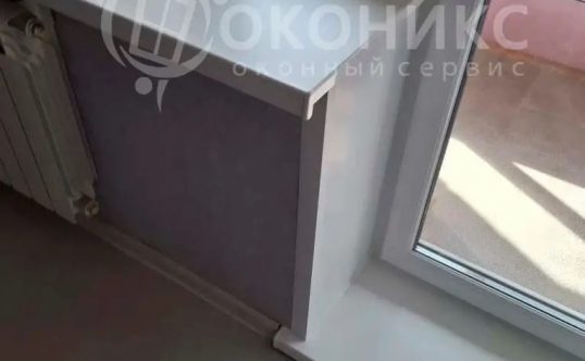 Остекление балконного блока