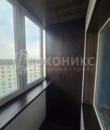Теплое остекление и отделка лоджии