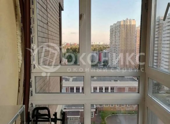 теплое панорамное остекление балкона