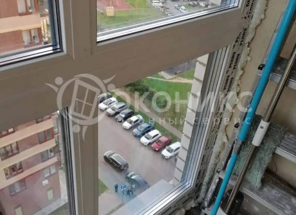 теплое панорамное остекление балкона